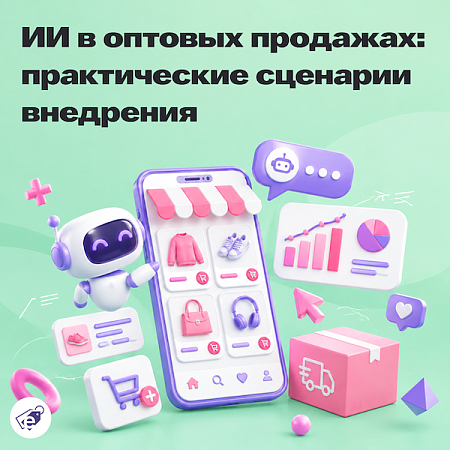ИИ в продажах: практические сценарии внедрения для оптовых компаний