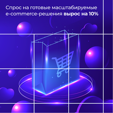 Спрос на готовые масштабируемые e-commerce-решения вырос на 10%